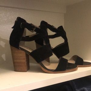 Black Heels | Block Heel sandal